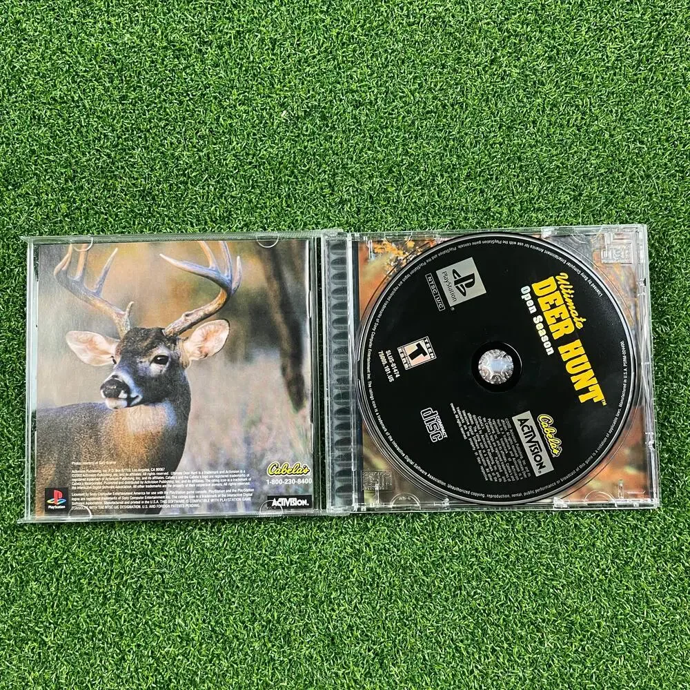 Cabela's Ultimate Deer Hunt Open Season (PlayStation 1, 2002) PS1